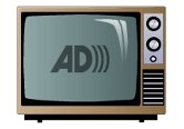 Iniciando descrição da imagem: Desenho de uma televisão antiga com o logotipo da audiodescrição no centro da tela. Iniciando texto...